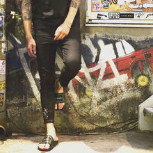 画像をギャラリービューアに読み込む, DOWBL/ ダブル/ Super Strech Skinny Rigid Black Denim  【全1色】