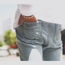 画像をギャラリービューアに読み込む, DOWBL/ ダブル/ Super Skinny Clash Denim  【全1色】