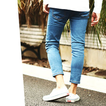 画像をギャラリービューアに読み込む, DOWBL/ ダブル/ Gold Lip Ankle Skinny Denim  【全1色】