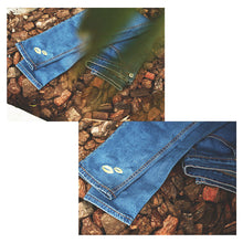 画像をギャラリービューアに読み込む, DOWBL/ ダブル/ Gold Lip Ankle Skinny Denim  【全1色】