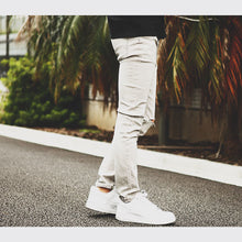 画像をギャラリービューアに読み込む, DOWBL/ ダブル/ Knee Clash Gray Skinny Denim  【全1色】