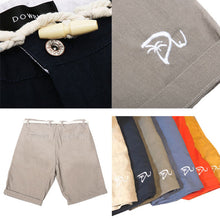 画像をギャラリービューアに読み込む, DOWBL/ ダブル/ Palm Logo Linen Shorts  【全6色】