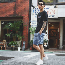 画像をギャラリービューアに読み込む, DOWBL/ ダブル/ Palm Logo Linen Shorts  【全6色】