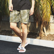 画像をギャラリービューアに読み込む, DOWBL/ ダブル/ Leaf Washed Twill Shorts  【全2色】
