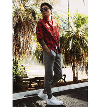 画像をギャラリービューアに読み込む, DOWBL/ ダブル/ D.W.T.Y Tree Gold Zip Sweat Pants  【全2色】
