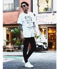 画像をギャラリービューアに読み込む, DOWBL/ ダブル/ Two Face Rhombus Skinny Sweat Pants  【全2色】