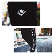 画像をギャラリービューアに読み込む, DOWBL/ ダブル/ Two Face Rhombus Skinny Sweat Pants  【全2色】