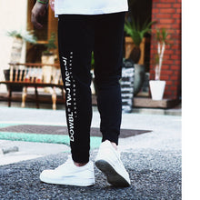 画像をギャラリービューアに読み込む, DOWBL/ ダブル/ Two Face Rhombus Skinny Sweat Pants  【全2色】