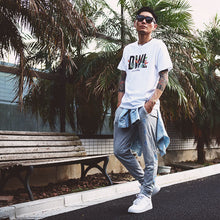 画像をギャラリービューアに読み込む, DOWBL/ ダブル/ Tricololed Icon Skinny Sweat Pants  【全2色】