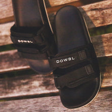 画像をギャラリービューアに読み込む, DOWBL/ ダブル/ Jandals Black Rubber  【全1色】