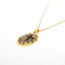 画像をギャラリービューアに読み込む, DOWBL/ ダブル/ Gold Cross Top Necklace  【全1色】