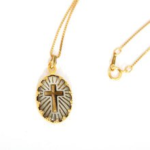 画像をギャラリービューアに読み込む, DOWBL/ ダブル/ Gold Cross Top Necklace  【全1色】