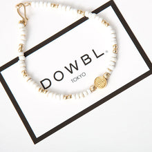 画像をギャラリービューアに読み込む, DOWBL/ ダブル/ Circle Icon Charm Beads Bracelet  【全1色】
