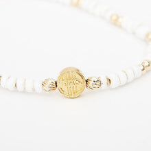 画像をギャラリービューアに読み込む, DOWBL/ ダブル/ Circle Icon Charm Beads Bracelet  【全1色】