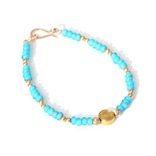 画像をギャラリービューアに読み込む, DOWBL/ ダブル/ Circle Icon Charm Beads Bracelet  【全1色】
