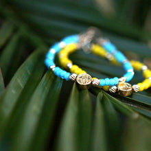 画像をギャラリービューアに読み込む, DOWBL/ ダブル/ Circle Icon Charm Beads Bracelet  【全1色】