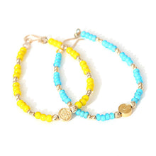 画像をギャラリービューアに読み込む, DOWBL/ ダブル/ Circle Icon Charm Beads Bracelet  【全1色】