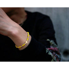 画像をギャラリービューアに読み込む, DOWBL/ ダブル/ Circle Icon Charm Beads Bracelet  【全1色】