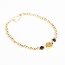 画像をギャラリービューアに読み込む, DOWBL/ ダブル/ THE RICH - Black Gold Bracelet  【全1色】