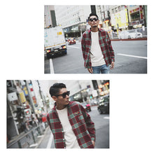 画像をギャラリービューアに読み込む, DOWBL/ ダブル/ Kiss Icon Checked Shirt  【全1色】