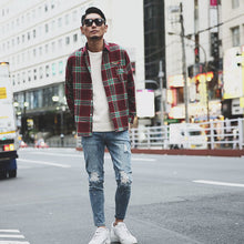 画像をギャラリービューアに読み込む, DOWBL/ ダブル/ Kiss Icon Checked Shirt  【全1色】