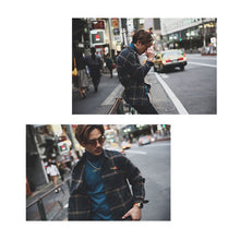 画像をギャラリービューアに読み込む, DOWBL/ ダブル/ Kiss Icon Checked Shirt  【全1色】