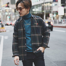 画像をギャラリービューアに読み込む, DOWBL/ ダブル/ Kiss Icon Checked Shirt  【全1色】