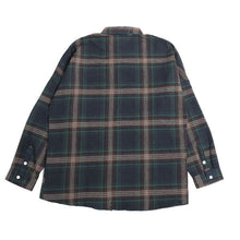 画像をギャラリービューアに読み込む, DOWBL/ ダブル/ Kiss Icon Checked Shirt  【全1色】