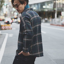 画像をギャラリービューアに読み込む, DOWBL/ ダブル/ Kiss Icon Checked Shirt  【全1色】