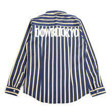 画像をギャラリービューアに読み込む, DOWBL/ ダブル/ Gold Refined Striped Shirt  【全1色】