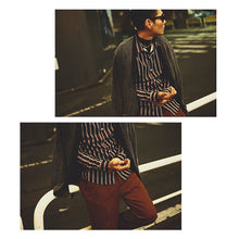 画像をギャラリービューアに読み込む, DOWBL/ ダブル/ Shiny Stripe Gold Point Shirt  【全1色】