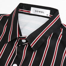 画像をギャラリービューアに読み込む, DOWBL/ ダブル/ Shiny Stripe Gold Point Shirt  【全1色】