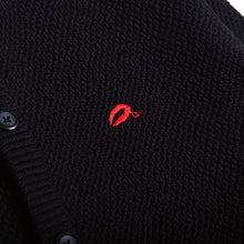 画像をギャラリービューアに読み込む, DOWBL/ ダブル/ Lip Icon Knit Cardigan  【全1色】