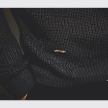 画像をギャラリービューアに読み込む, DOWBL/ ダブル/ Drop Shoulder Bulky Knit  【全1色】
