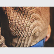 画像をギャラリービューアに読み込む, DOWBL/ ダブル/ Drop Shoulder Bulky Knit  【全1色】