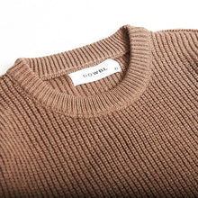 画像をギャラリービューアに読み込む, DOWBL/ ダブル/ Drop Shoulder Bulky Knit  【全1色】
