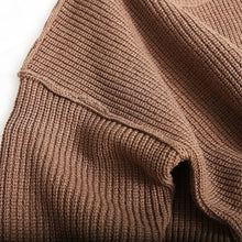 画像をギャラリービューアに読み込む, DOWBL/ ダブル/ Drop Shoulder Bulky Knit  【全1色】