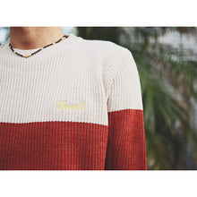 画像をギャラリービューアに読み込む, DOWBL/ ダブル/ Two Block Bulky Knit  【全1色】