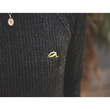 画像をギャラリービューアに読み込む, DOWBL/ ダブル/ Ringer Gold Kiss Knit  【全1色】