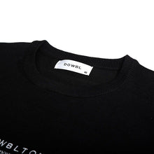 画像をギャラリービューアに読み込む, DOWBL/ ダブル/ Elaborate Small Logos Knitsew  【全1色】