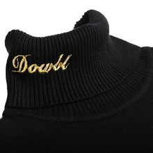 画像をギャラリービューアに読み込む, DOWBL/ ダブル/ Cursive Neck Turtle knitsew  【全1色】