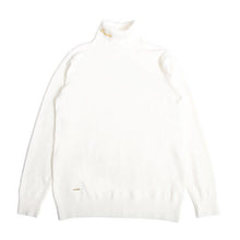 画像をギャラリービューアに読み込む, DOWBL/ ダブル/ Cursive Neck Turtle knitsew  【全1色】
