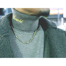 画像をギャラリービューアに読み込む, DOWBL/ ダブル/ Cursive Neck Turtle knitsew  【全1色】