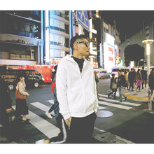 画像をギャラリービューアに読み込む, DOWBL/ ダブル/ Leather Rhombus Zip Hoodie  【全1色】
