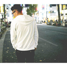 画像をギャラリービューアに読み込む, DOWBL/ ダブル/ Leather Rhombus Zip Hoodie  【全1色】