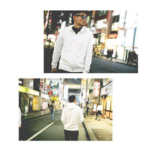 画像をギャラリービューアに読み込む, DOWBL/ ダブル/ Leather Rhombus Zip Hoodie  【全1色】