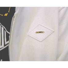 画像をギャラリービューアに読み込む, DOWBL/ ダブル/ Leather Rhombus Zip Hoodie  【全1色】