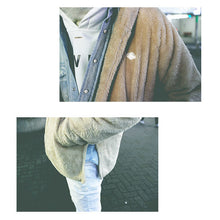 画像をギャラリービューアに読み込む, DOWBL/ ダブル/ Side Slits Boa Hoodie  【全1色】