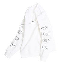 画像をギャラリービューアに読み込む, DOWBL/ ダブル/ DOWBLs Rhombus Sleeve Sweat Shirts  【全1色】