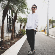 画像をギャラリービューアに読み込む, DOWBL/ ダブル/ DOWBLs Rhombus Sleeve Sweat Shirts  【全1色】